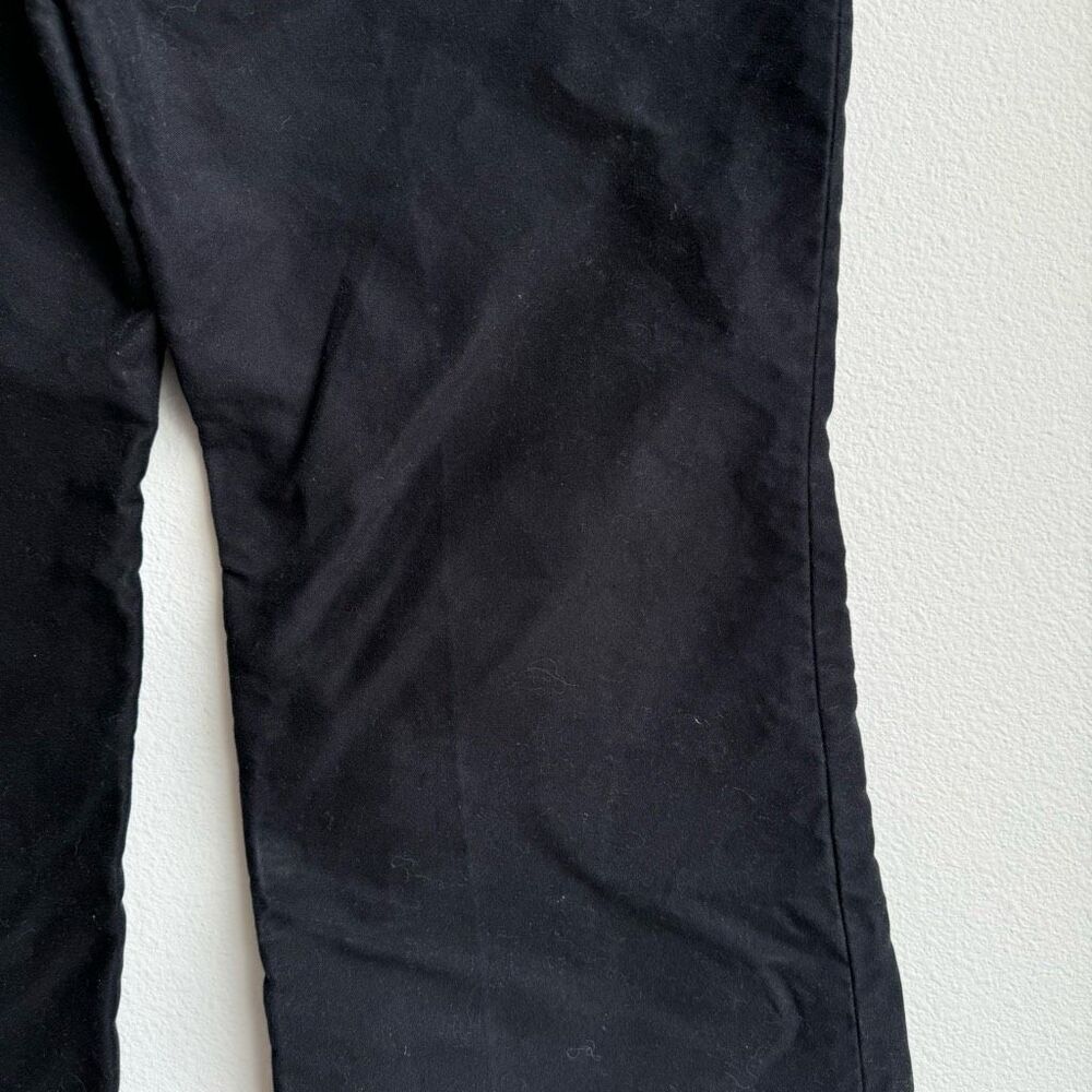 Vintage Gucci Women’s Black Trousers Slacks Casual Pants Size 44 EU Large Cotton - Picture 8 of 14